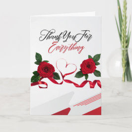 Danke für alles (John 15:12-13) Karte