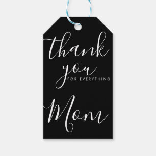 DANKE für alles, was bearbeitbare Mama-Karte Gesch Geschenkanhänger