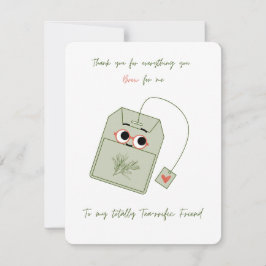 Danke für alles, was du mir braust feiertagskarte