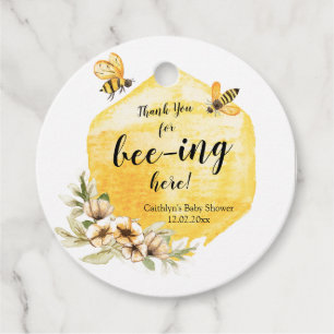 Danke für das Bienenspiel hier Geschenkanhänger
