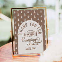 Danke für das Camping mit mir Happy Camper