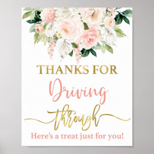 Danke für das Durchfahren des Hinweises Poster