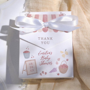 Danke für das Locally Grown Baby Baby Shower Geschenkschachtel