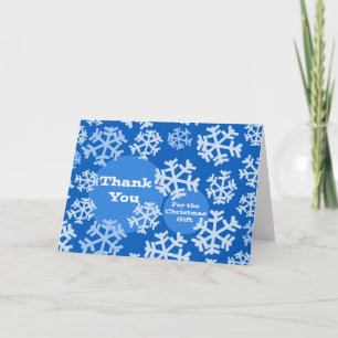Danke für das Weihnachtsgeschenk, Schneeflocken
