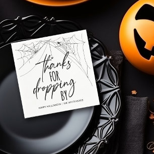 Danke für den Besuch Halloween-Party Servietten