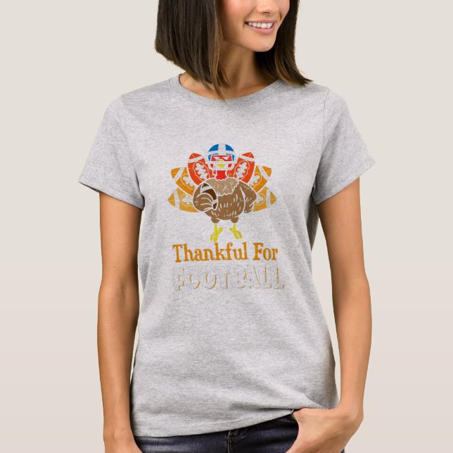 Danke für den Fußball Türkei Erntedank Day T-Shirt (Vorderseite)
