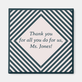 Danke für den Lehrer Magnet