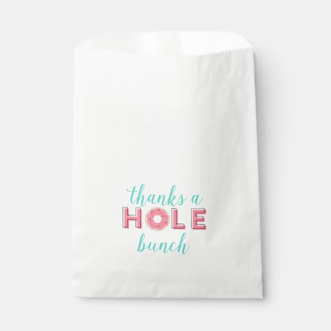 Danke für den LOLE-Bunch - Geburt-Leckerei-Taschen Geschenktütchen (Vorderseite)