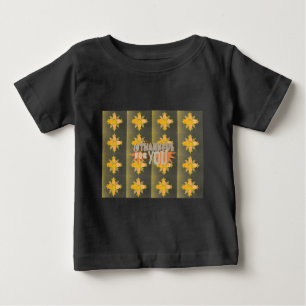 "Danke für dich" T - Shirt: Trage deine Dankbarkei Baby T-shirt