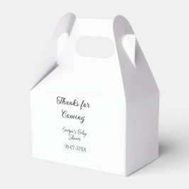 Danke für die Ankunft der Babydusche moderne einfa Geschenkschachtel