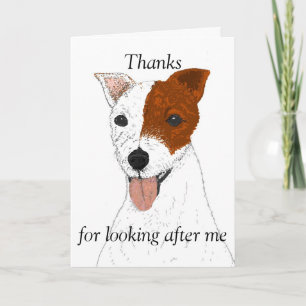 Danke für die Betreuung der Hundekarten anpassen
