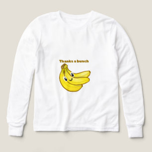 Danke für die Blumen Lustiges Bananen-T-Shirt – Sü