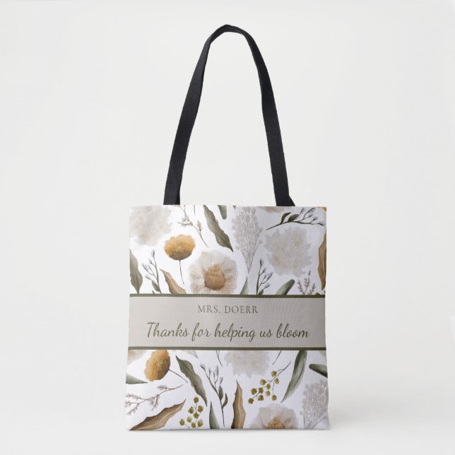 Danke für die Hilfe bei der Bloom-Tasche Tasche (Vorderseite)