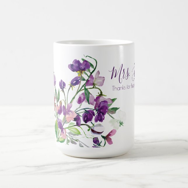Danke für die Hilfe bei der Bloom-Tasse Kaffeetasse (Mittel)