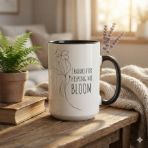 Danke für die Hilfe bei der Bloom-Tasse