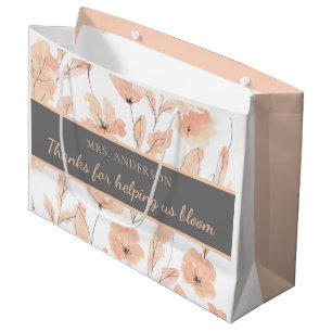 Danke für die Hilfe für die Bloom Geschenktasche Große Geschenktüte