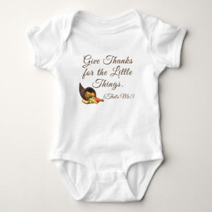 Danke für die Kleinen Dinge Baby Strampler