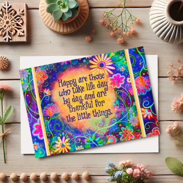 Danke für die Kleinen Dinge Karte (Von Creator hochgeladen)