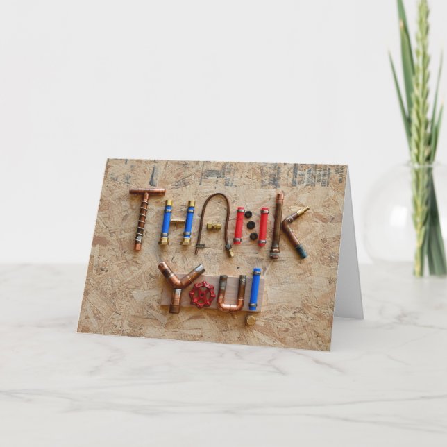 Danke für die Klempner (Vorderseite)