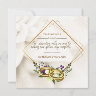 Danke für die kommende Hochzeitkarte