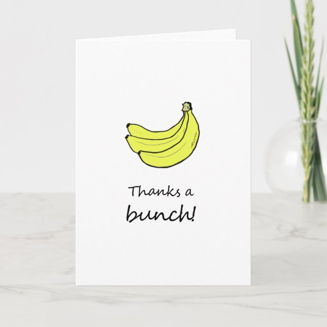 Danke für die Lochkarte (Vorderseite)