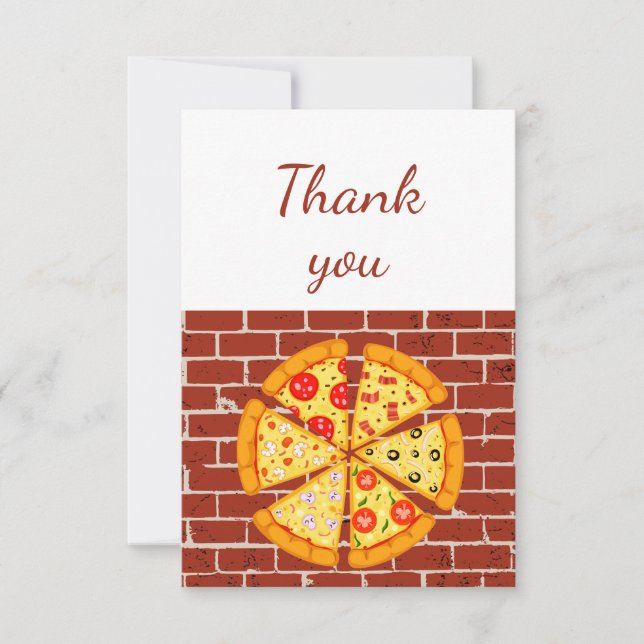 Danke für die Pizza, Pizza-Nacht-Spaß (Vorderseite)