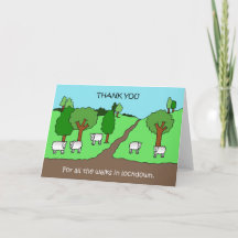 Danke für die Spaziergänge in Lockdown