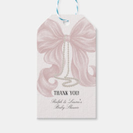 Danke für die Teilnahme an der Babyparty für das M Geschenkanhänger
