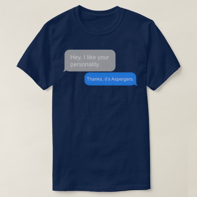 Danke für die Textblase T-Shirt (Design vorne)