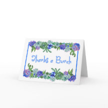 Danke für eine Bündelkarte