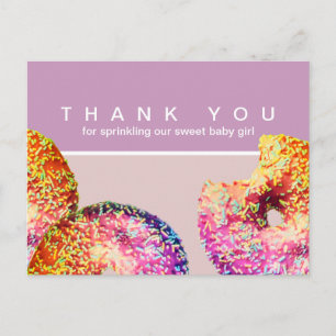 Danke für eure Babyparty - Sprinkle Your Baby Postkarte
