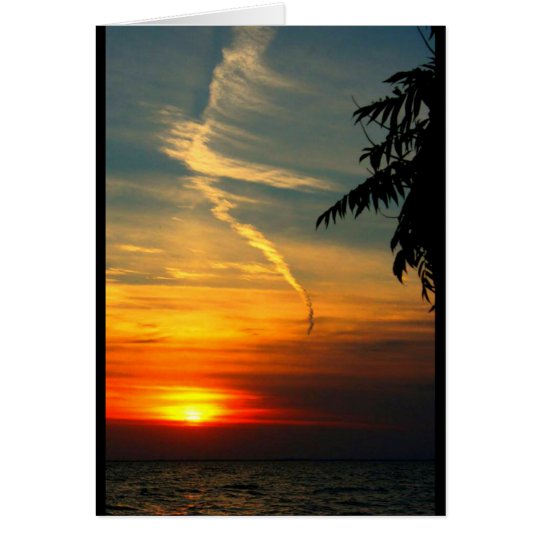 Danke für Ihre Güte-Sonnenuntergang-Karte Karte