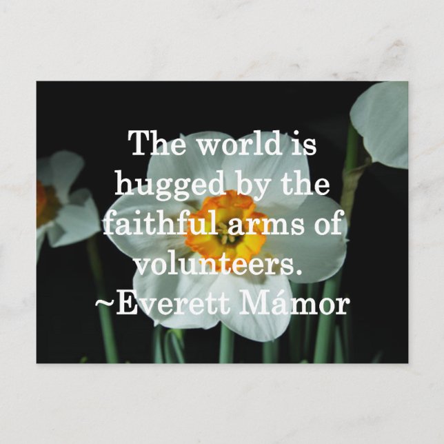 Danke für Ihre harte Arbeit Postkarte (Vorderseite)