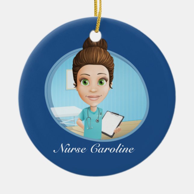 Danke für Ihre Krankenversicherung - SRF Keramik Ornament (Vorne)