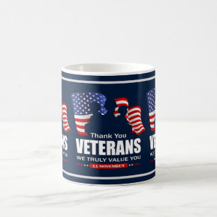 Danke für Ihren Dienst: Tag der Veteranen 2025 Co Kaffeetasse