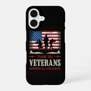 Danke für Ihren Dienst: Veterans Day 2025 iPhone 16 Hülle