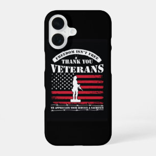 Danke für Ihren Dienst: Veterans Day 2025 iPhone 16 Hülle