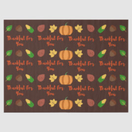 Danke für Ihren Erntedank Seidenpapier