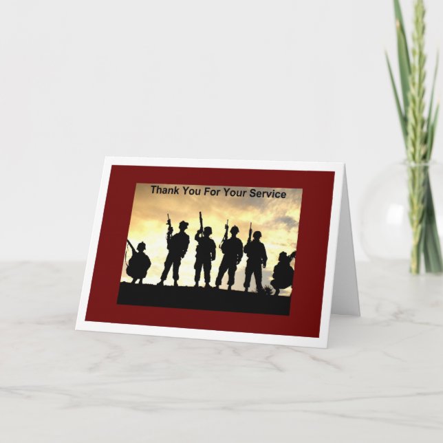 Danke für Ihren Service (Vorderseite)