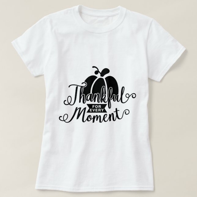 Danke für jeden Moment T-Shirt (Design vorne)