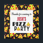 Danke für Kids Pizza Birthday Party Gefallen Magnet<br><div class="desc">Pizza Geburtstagsparty DANK IHNEN Gastgeschenk Magnet. Ideal,  um Ihren Gästen Goody-Taschen hinzuzufügen! Bearbeiten Sie die zwei Zeilen Text,  um Ihre eigene Nachricht und Ihren eigenen Namen hinzuzufügen</div>