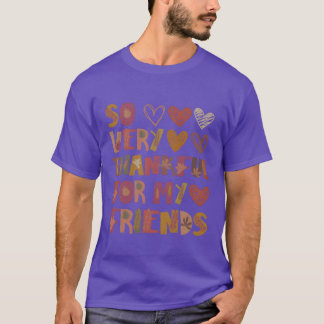 Danke für meine Freunde Herbstfreundschaft dankbar T-Shirt