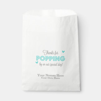Danke für Popping, Sweet Danke, Gastgeschenke Hoch Geschenktütchen
