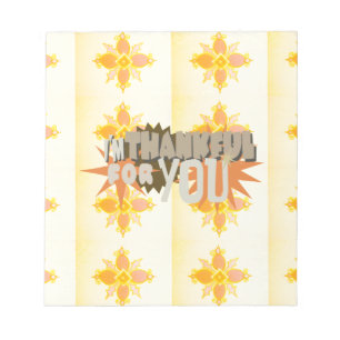 Danke für Sie Notizblock