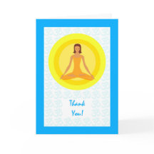 Danke für Yoga Instuctor, Yoga Pose Design