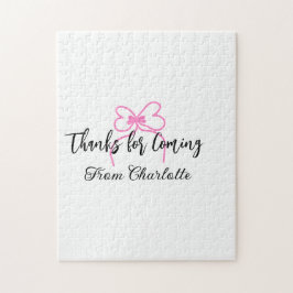 Danke fürs Kommen Name des Absenders Textnachricht