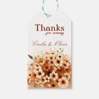 Danke fürs Kommen und deinen Namen Geschenkanhänger