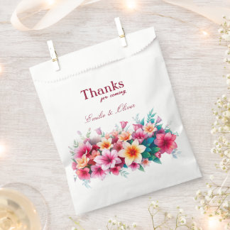 Danke fürs Kommen und Ihren Namen Geschenktütchen