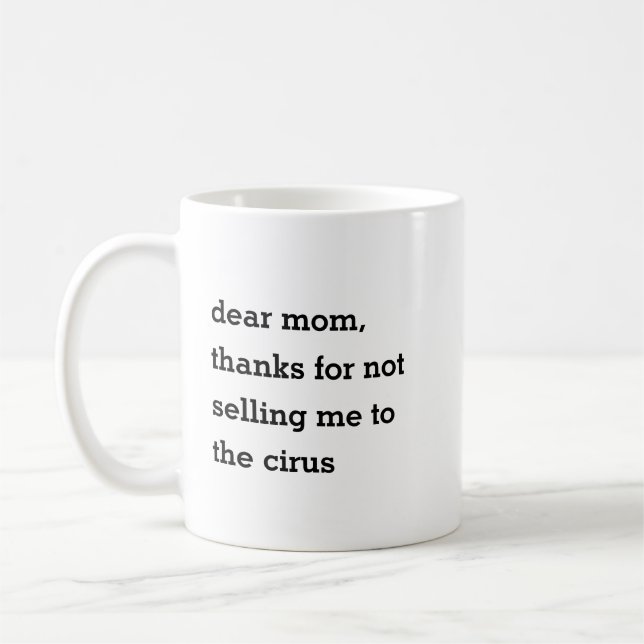 Danke fürs Nicht / Geschenk für die Tasse von Mama (Links)