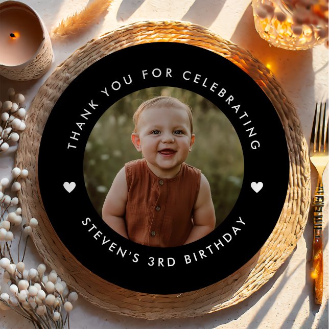 Danke, Geburtstag Foto Pappteller (Von Creator hochgeladen)